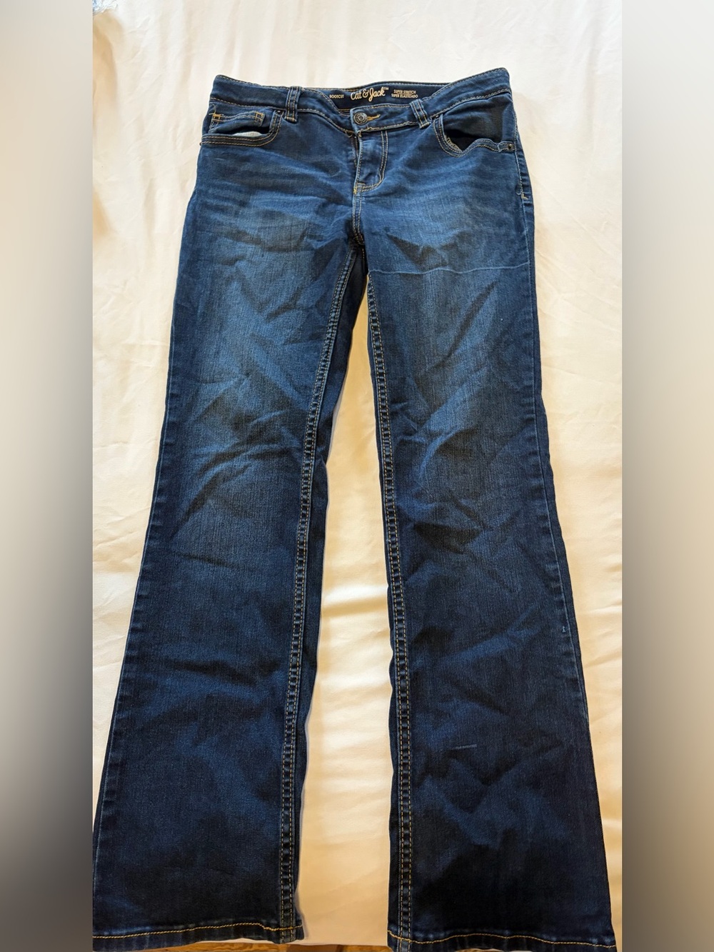 Cat & Jack Indigo Bootcut Stretch Jeans